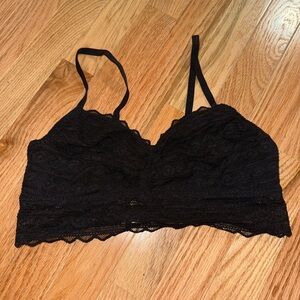 PINK Victoria's Secret Black Lace Bralette